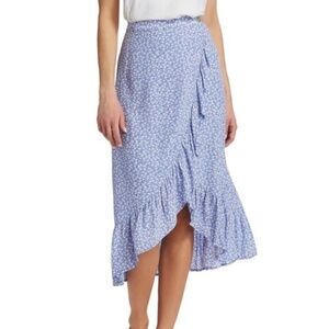 Rails nova midi floral skirt